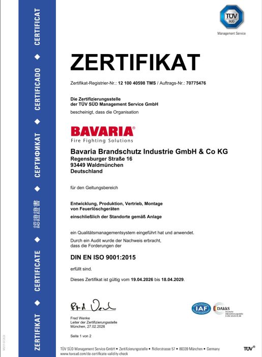 TÜV Zerti NBG _ WÜM