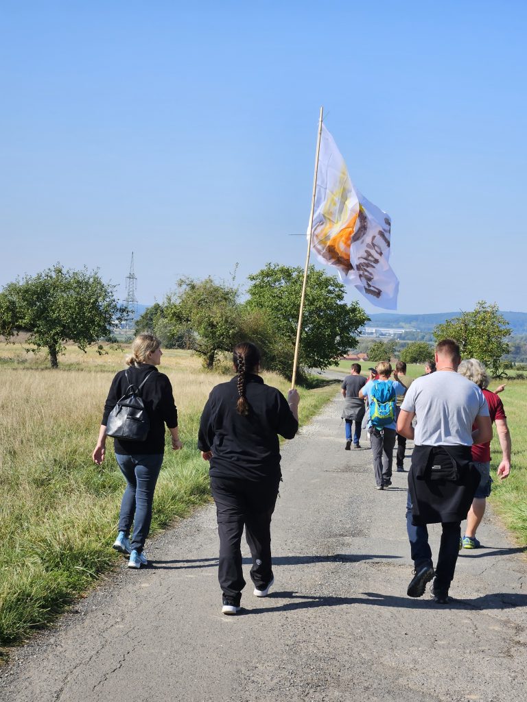 Unsere Fackelträgerin